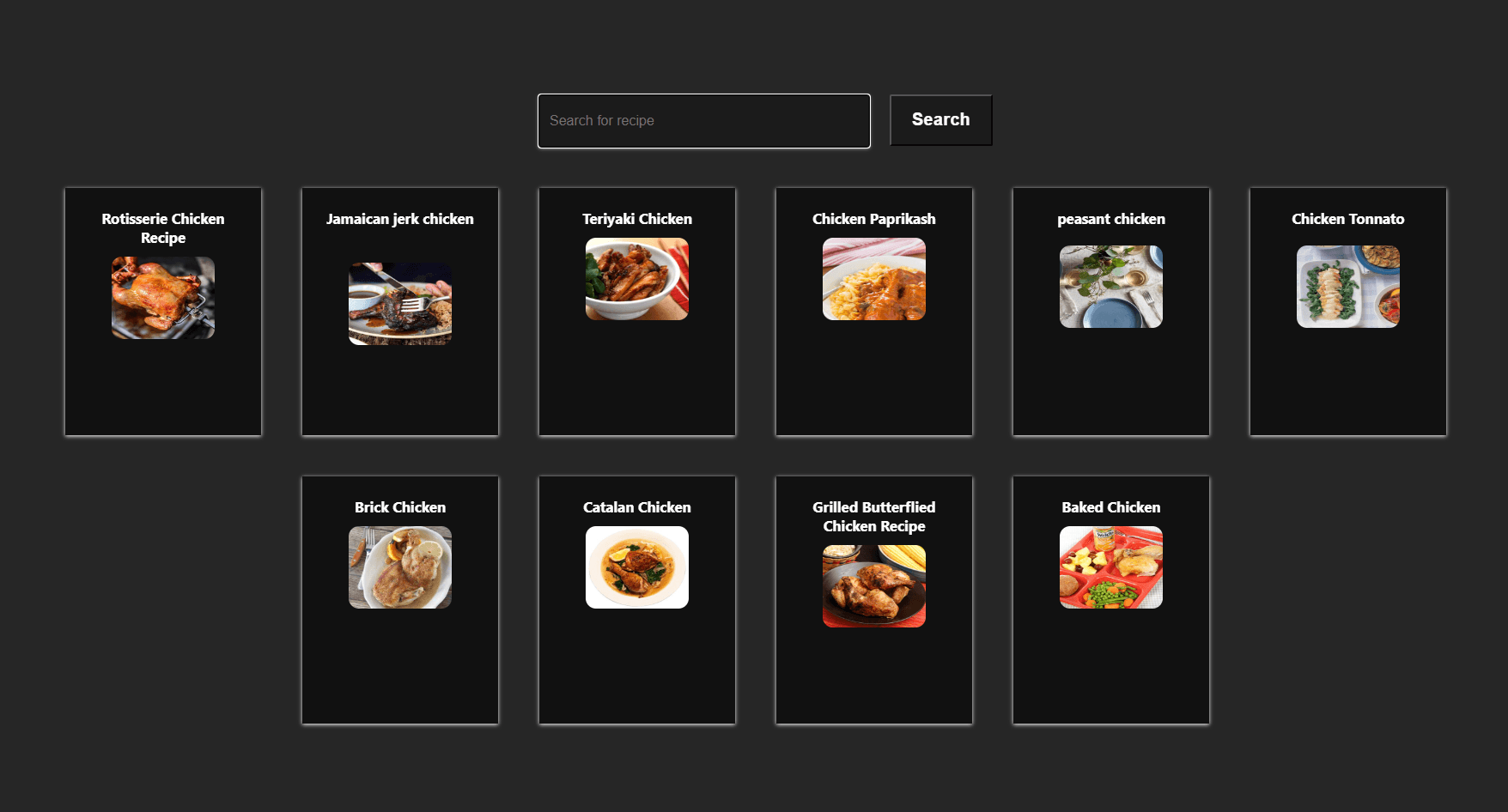 Recipe App