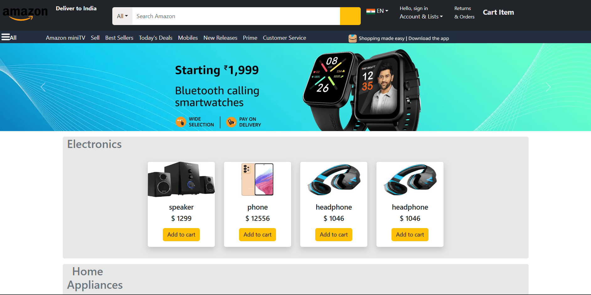 E-commerce App